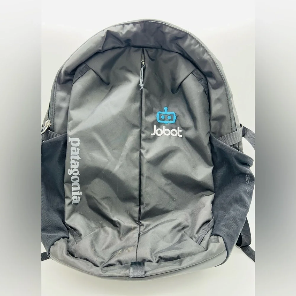 Patagonia Black Backpack with Blue Logo STY47913FA23